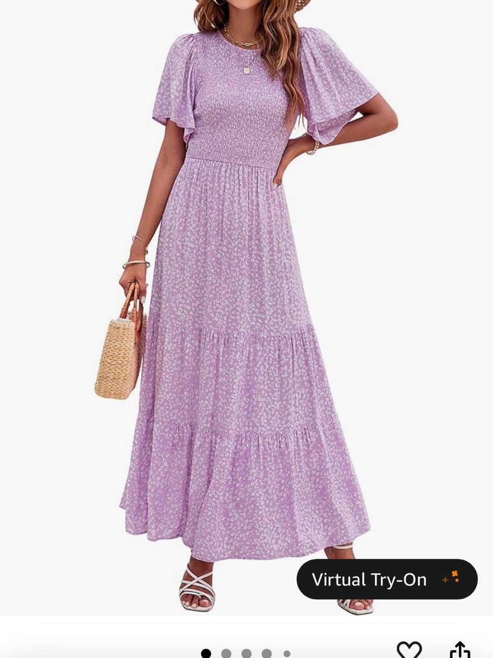 Summer boho floral